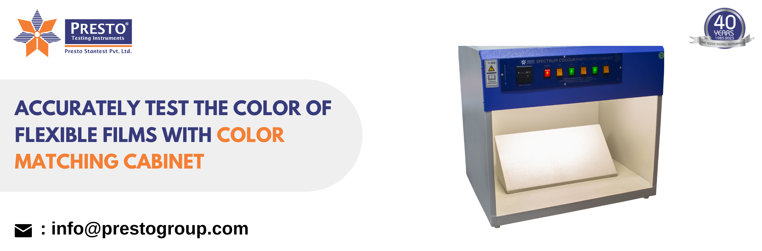 color matching cabinet