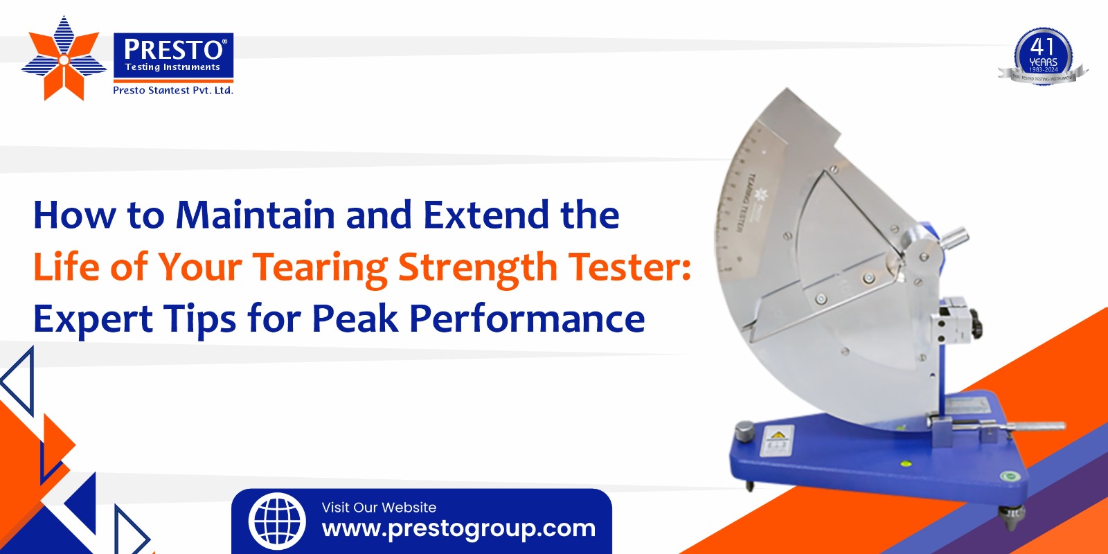 tearing strength tester